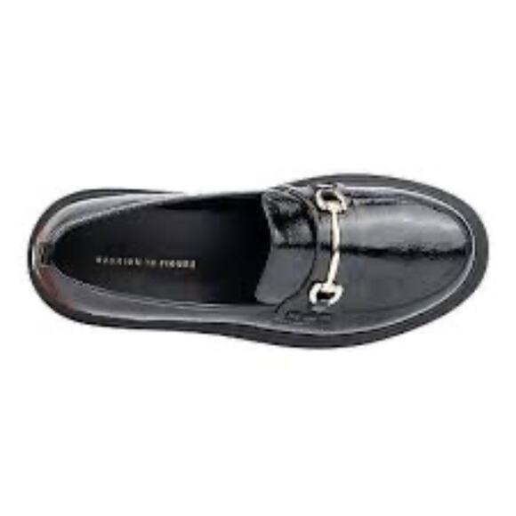 Fashion to Figure Indigo Women’s Wide Width Horsebit Black Loafers size 11 - Picture 1 of 7
